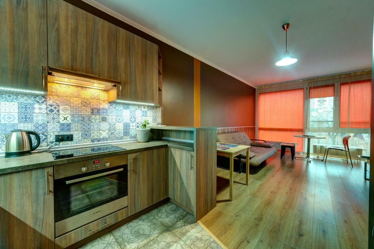 Apartments near Shevchenko Boulevard Kiew Exterior foto